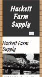 Mobile Screenshot of hackettfarmsupply.com